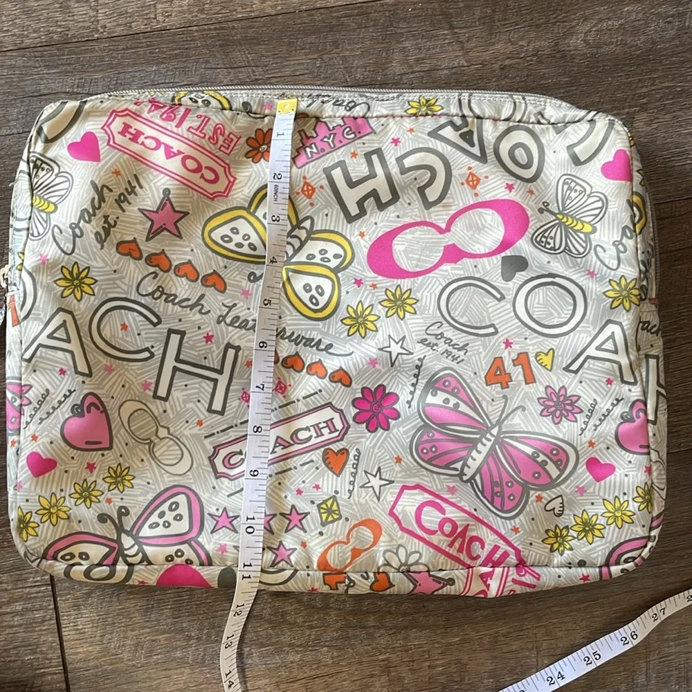 Coach poppy laptop sleeve - Picture 8 of 8